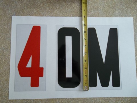 Sign Letters and Numbers